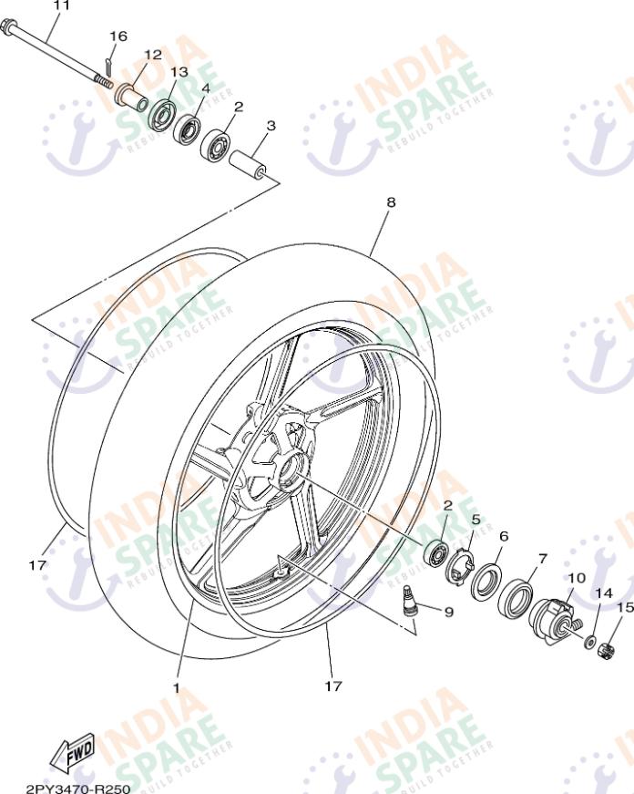 FRONT WHEEL